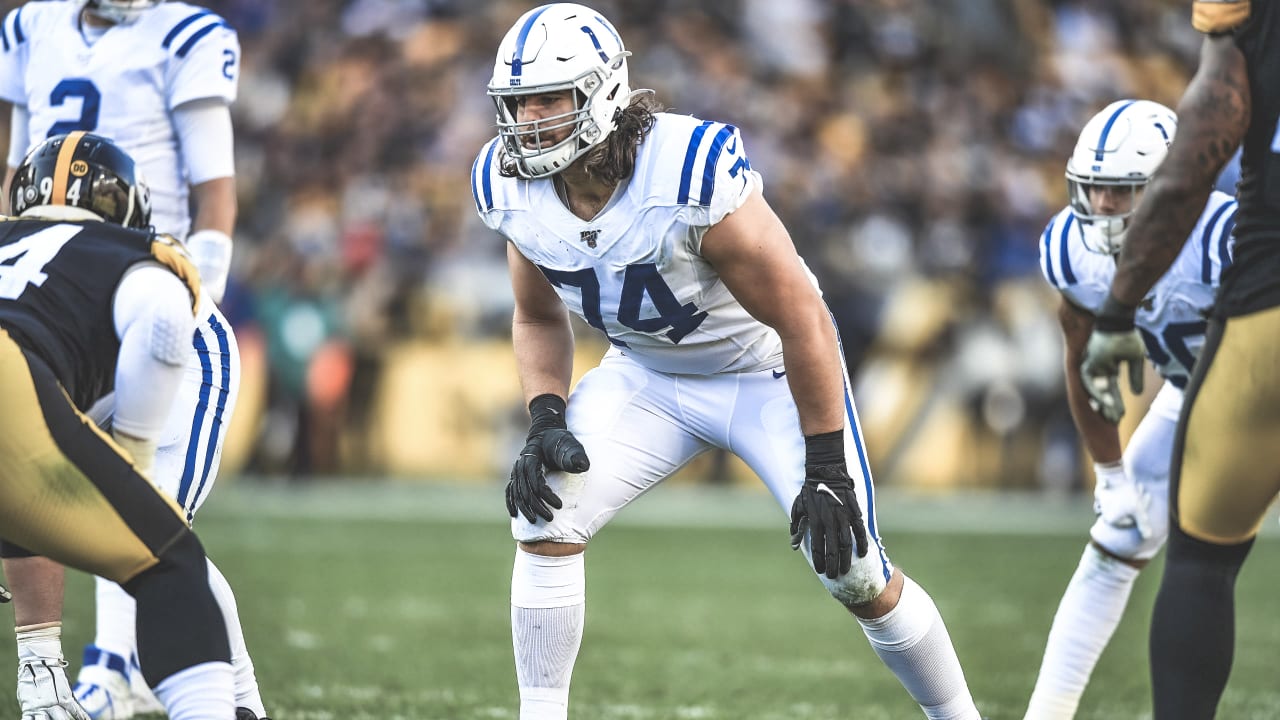 The Indianapolis Colts' offensive line was ranked as the third-best unit in  the NFL in 2019 by Pro Football Focus