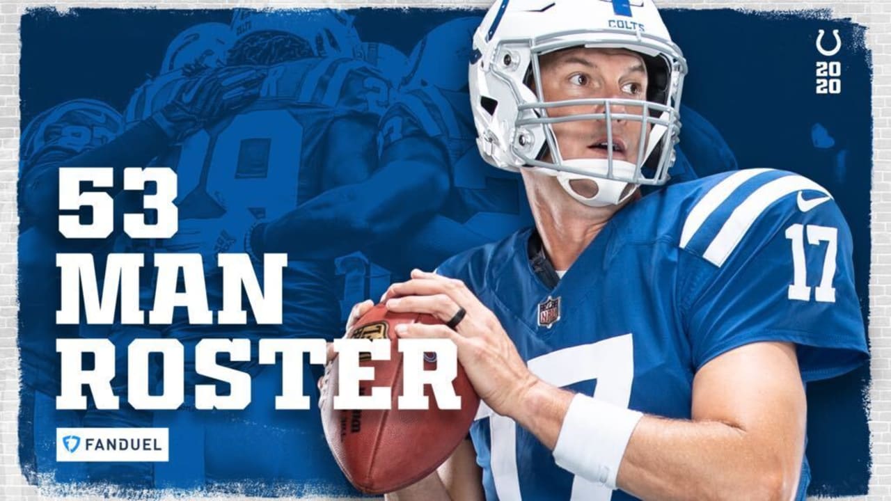 Indianapolis Colts announce 53-man roster