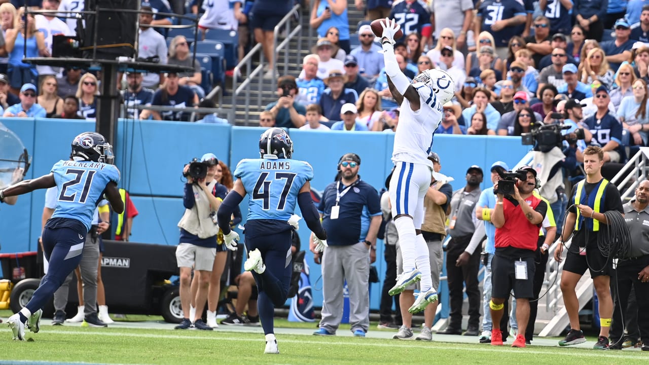 Colts WR Parris Campbell logged yet another TD to go with career-best 10  receptions Sunday vs. Titans