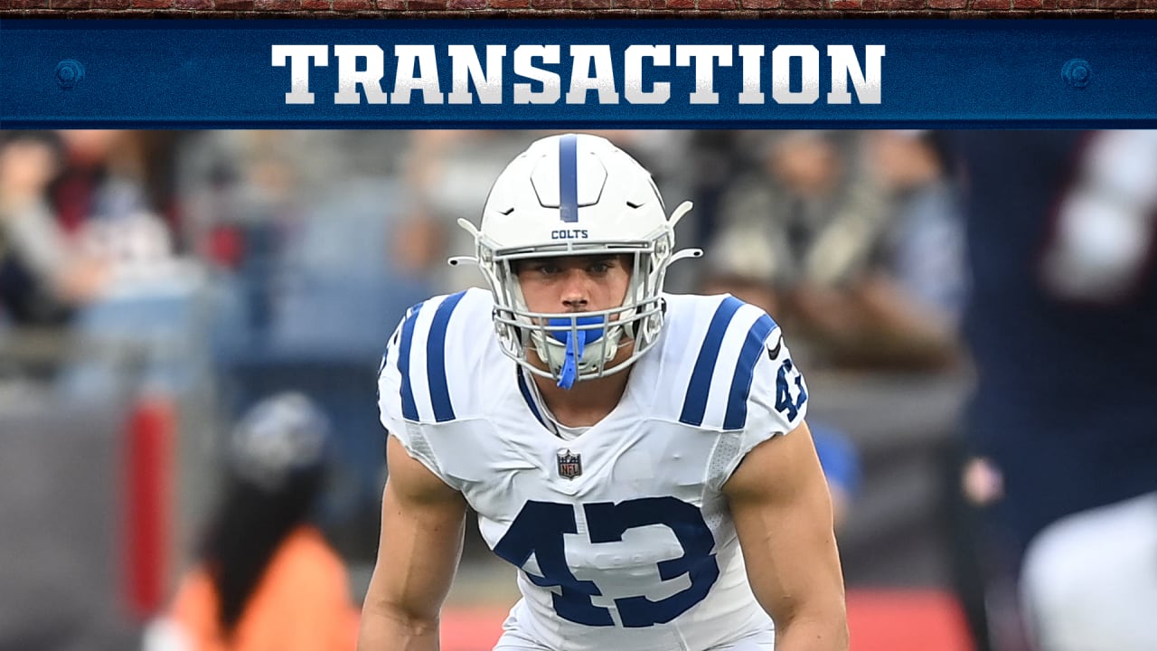 Colts Sign S Trevor Denbow To Practice Squad