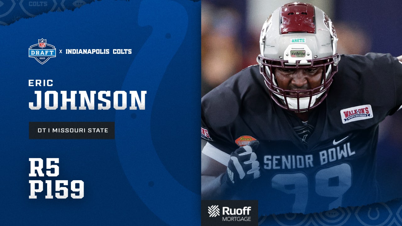 NFL Draft 2022: Colts Select Missouri State DT Eric Johnson With No. 159  Pick