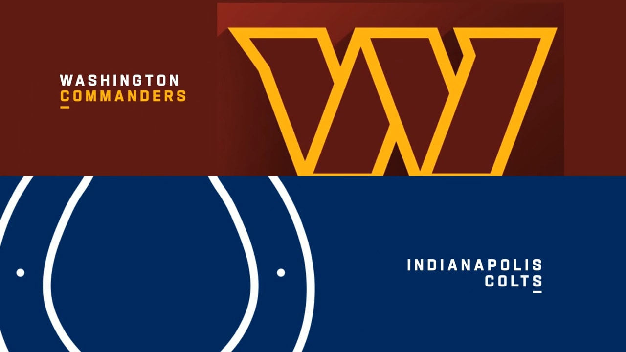 Washington Commanders vs. Indianapolis Colts