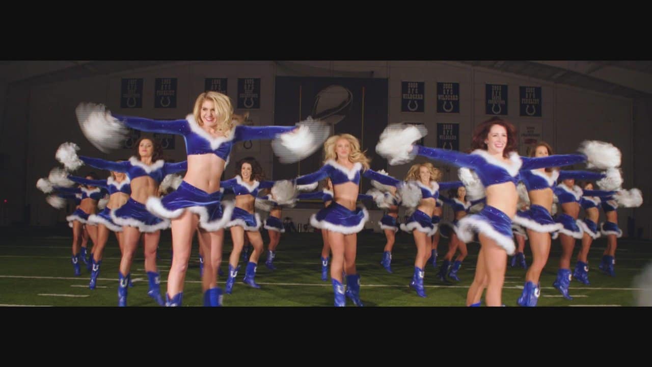 Colts Cheerleader Color Rush Preview