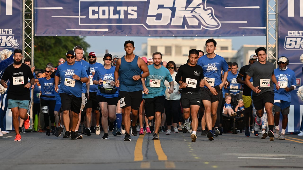 Indianapolis Colts hosting 11th 5K run in August