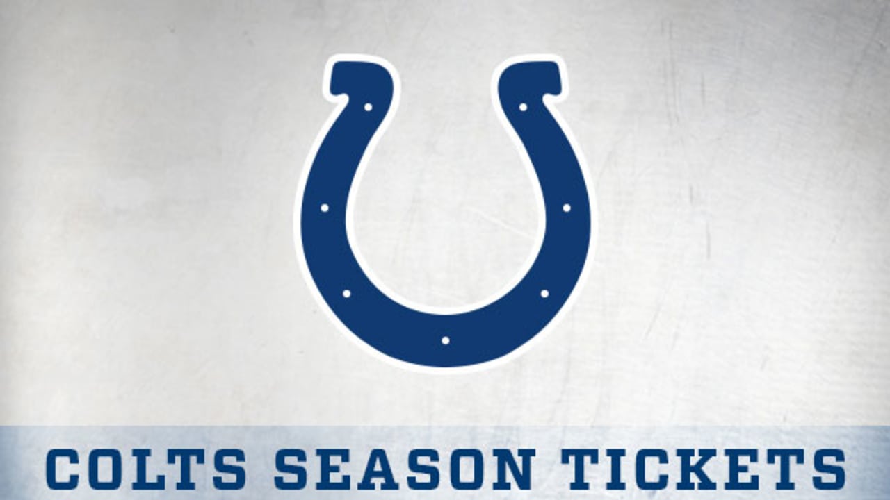 Colts Season Tickets On Sale April 27th at 10 a.m.