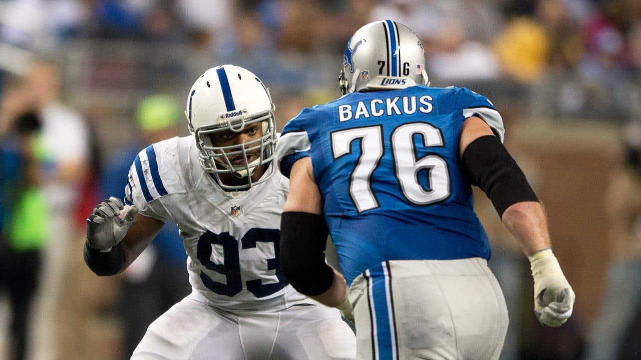 Colts vs Lions: Dwight Freeney