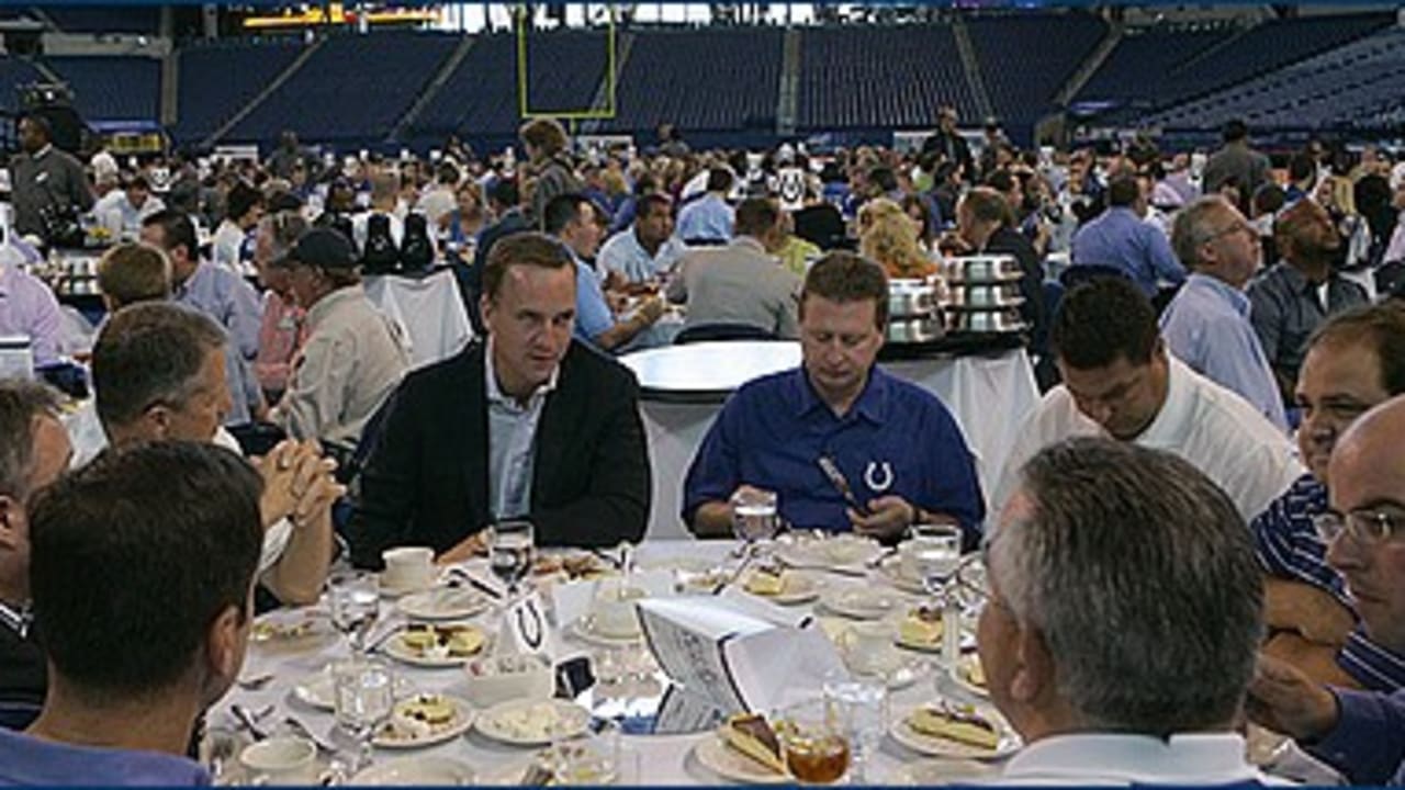 Caption this: Ron Jaworski blocks kid 