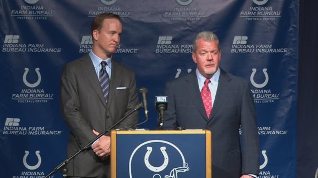 Press Conference: Colts Release Manning