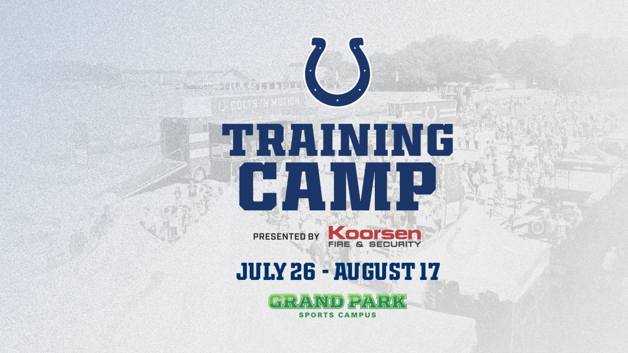 Colts announce 2023 training camp schedule: Practice dates, times, themes