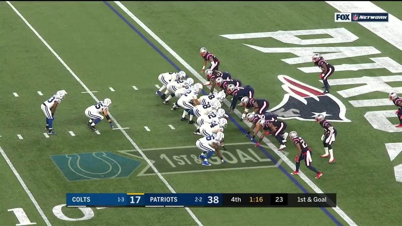 HIGHLIGHT: Eric Ebron adds to huge day with late TD catch