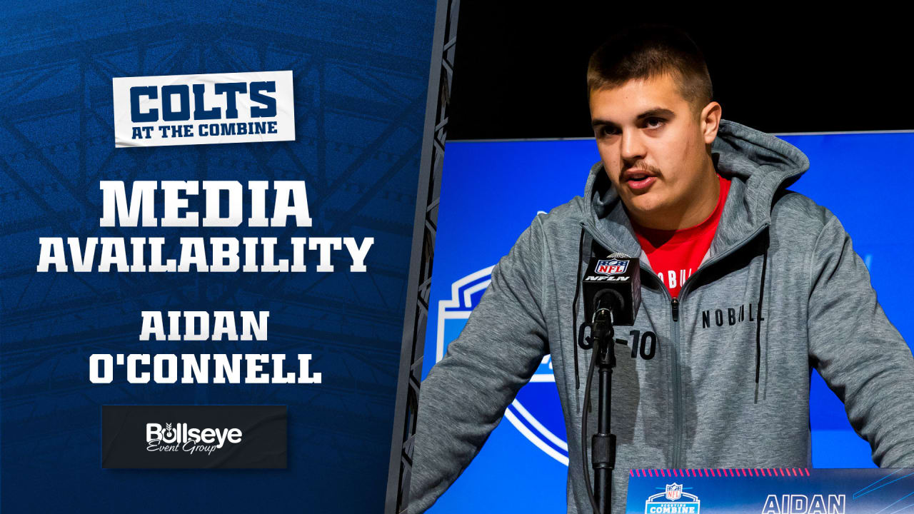 2023 NFL Scouting Combine Aidan O'Connell Media Availability