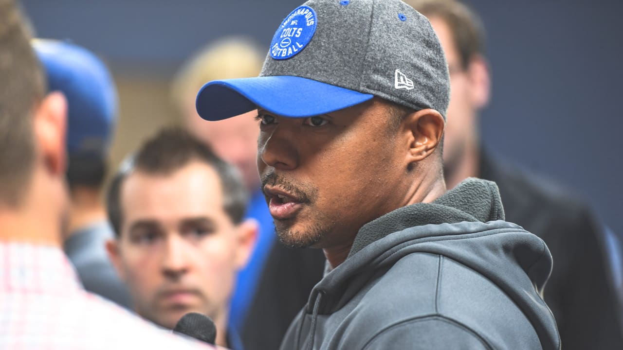 Colts assistant QB coach Marcus Brady is relentless