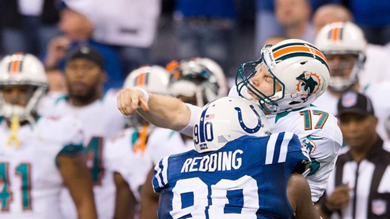 Colts vs Dolphins Cory Redding