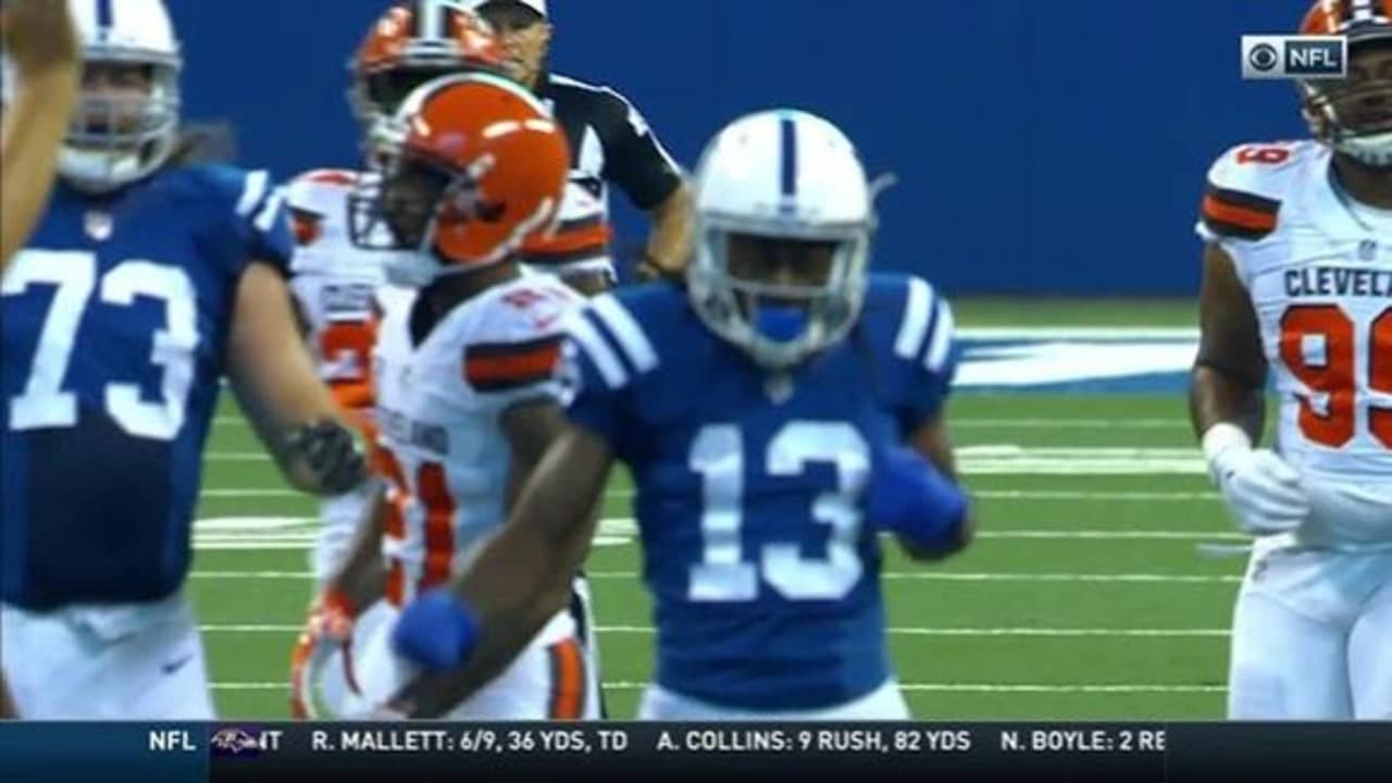 T.Y. Hilton Snakes Through Defenders on 28-yards