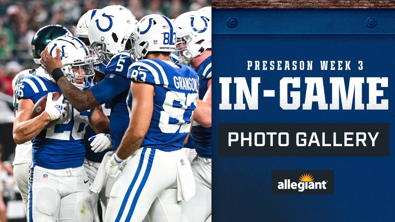 Indianapolis Colts' Henry Black plays during a preseason NFL football game,  Thursday, Aug. 24, 2023, in Philadelphia. (AP Photo/Matt Slocum Stock Photo  - Alamy