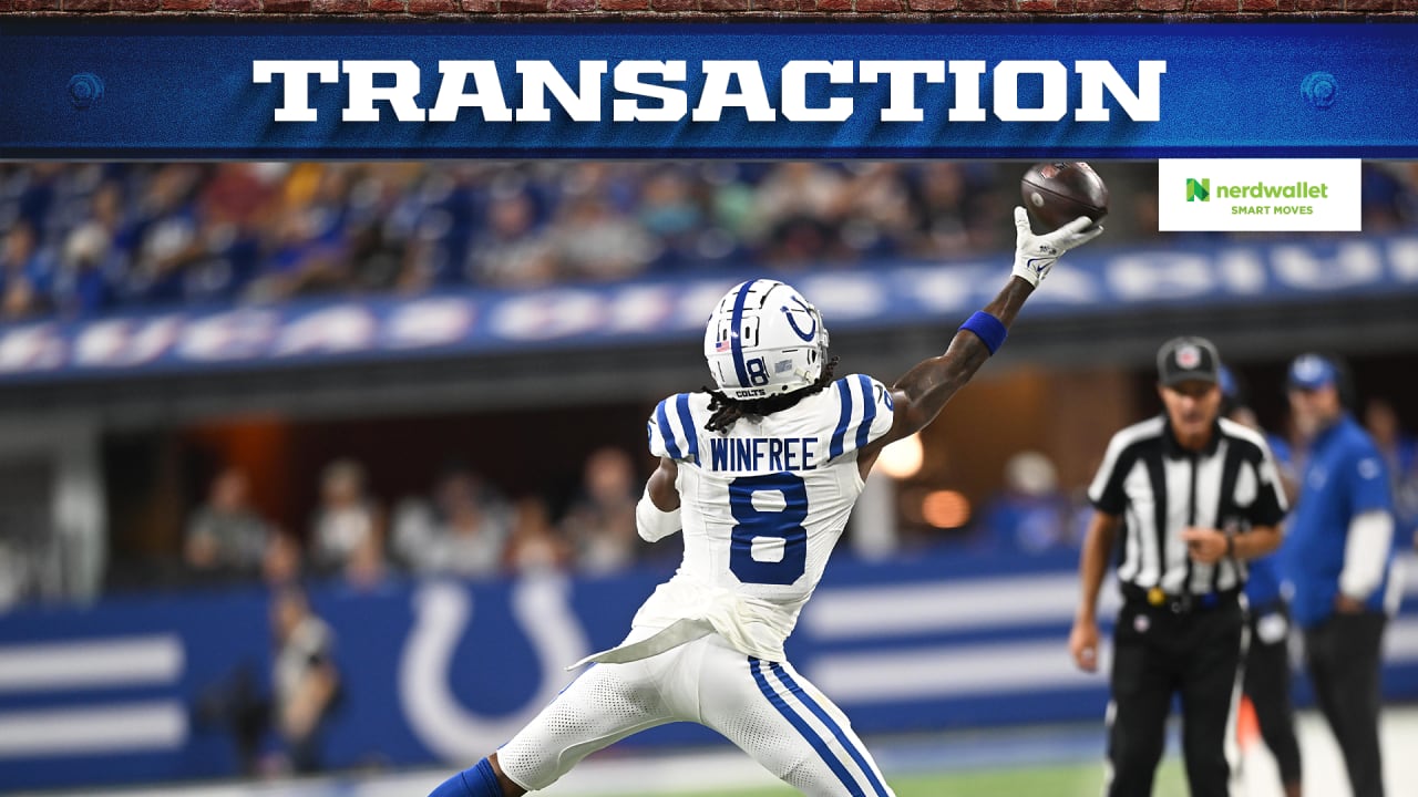 Colts sign WR Juwann Winfree; restore G Jack Anderson to practice squad