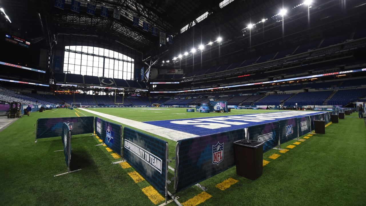 NFL Combine at Lucas Oil Stadium