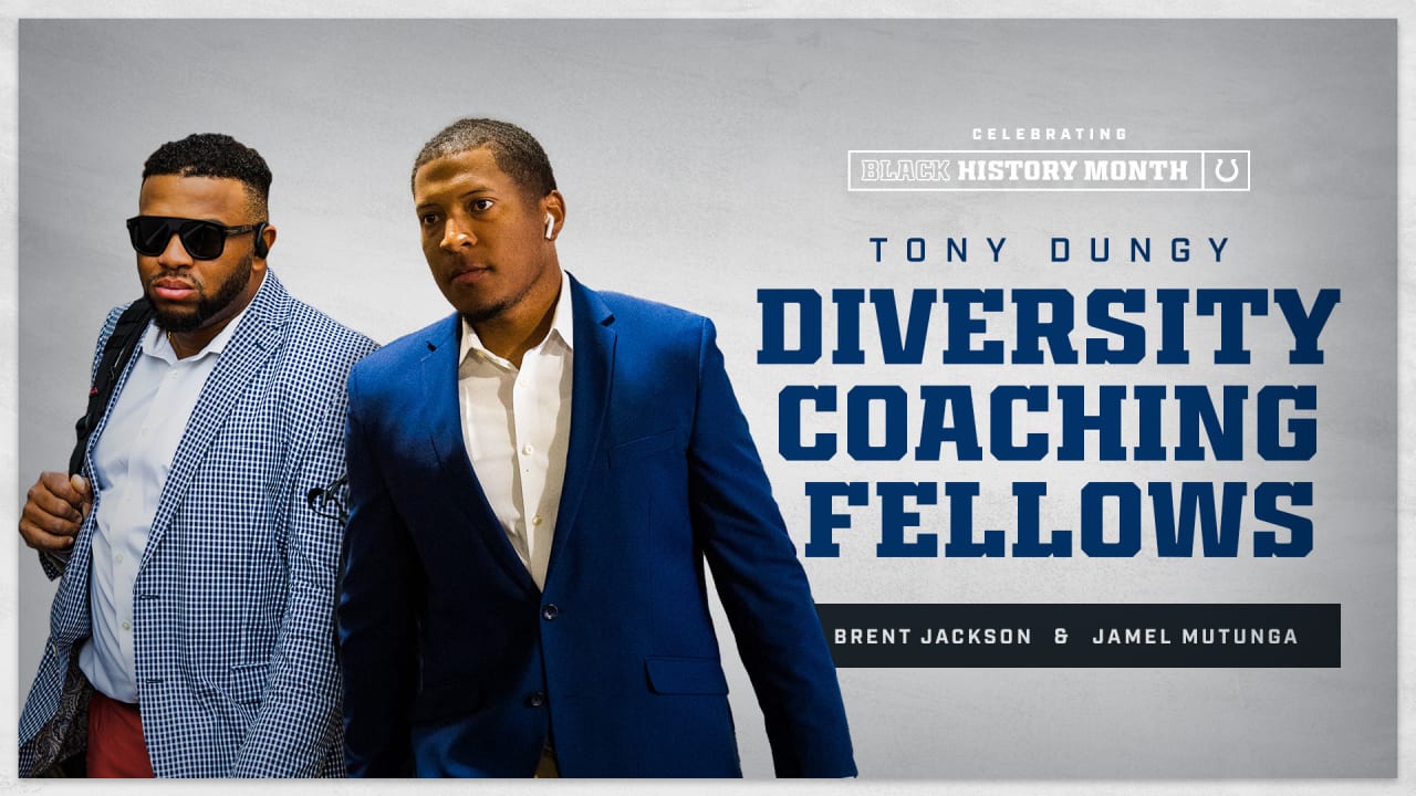 Through Tony Dungy Diversity Coaching Fellowships, Brent Jackson, Jamel  Mutunga Gain Invaluable Experience With Colts