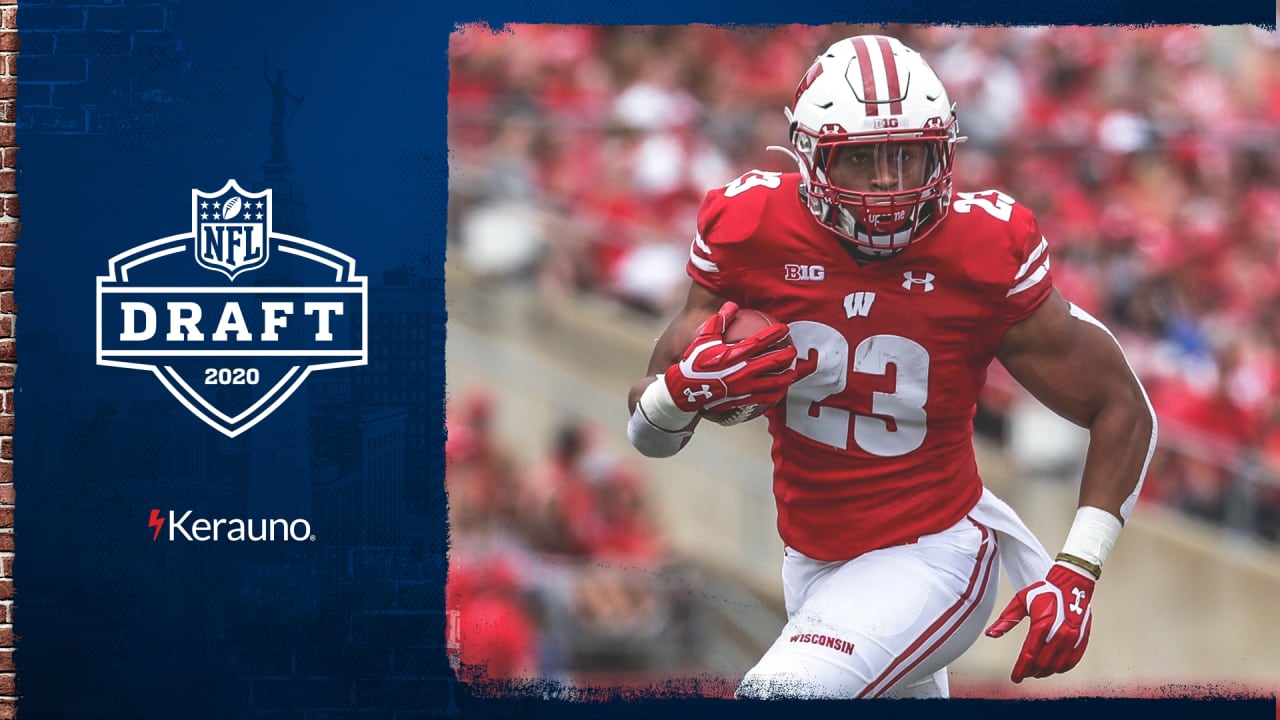 2020 NFL Draft: Running Back Jonathan Taylor, Wisconsin, 41st-Overall Pick