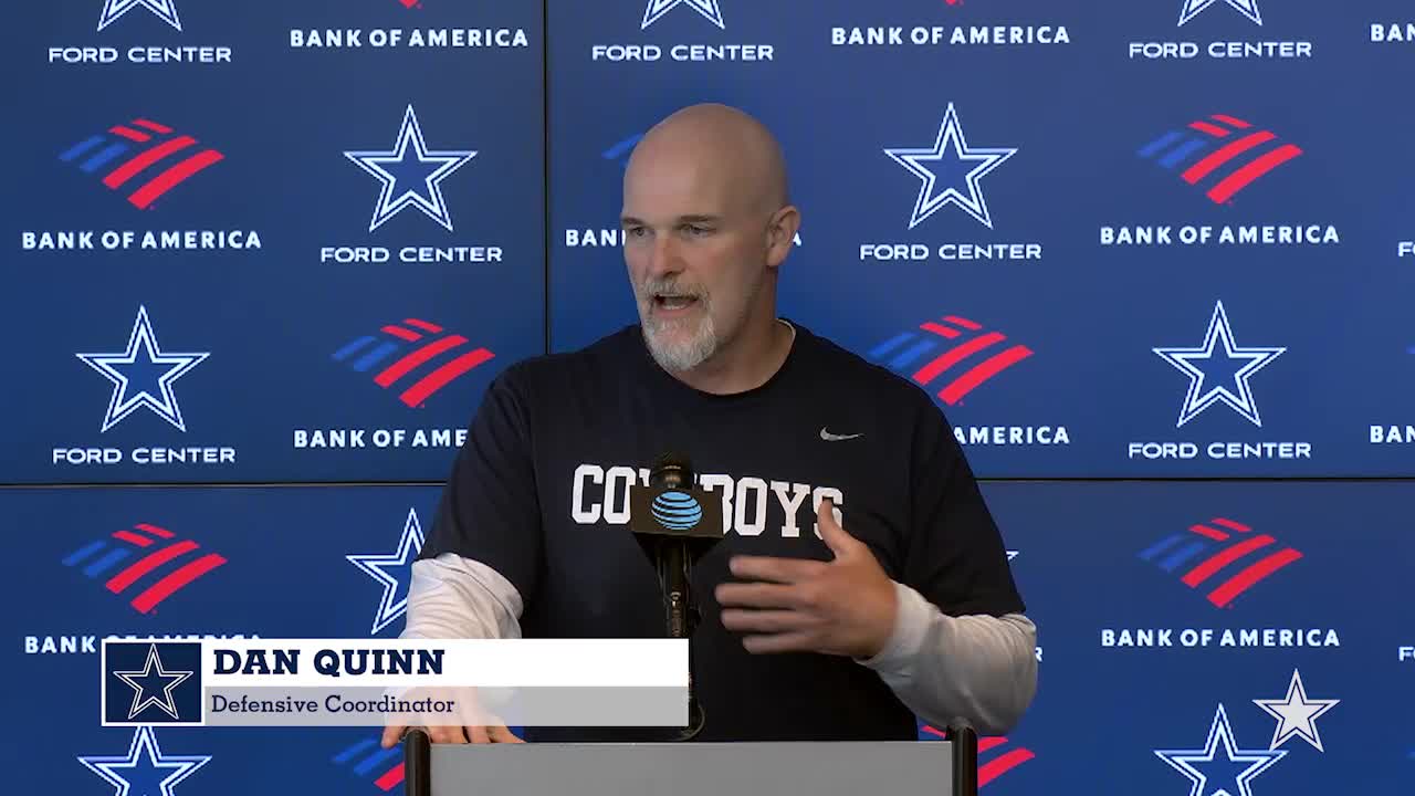 Dan Quinn praises Diggs' physicality from his two takeaways