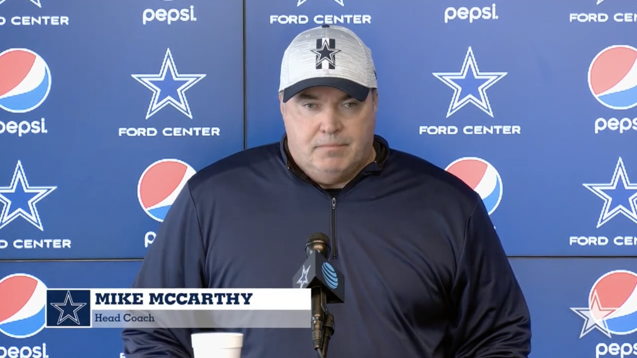 Cowboys HC Mike McCarthy on Trey Lance & Critics Who Say Dak Is