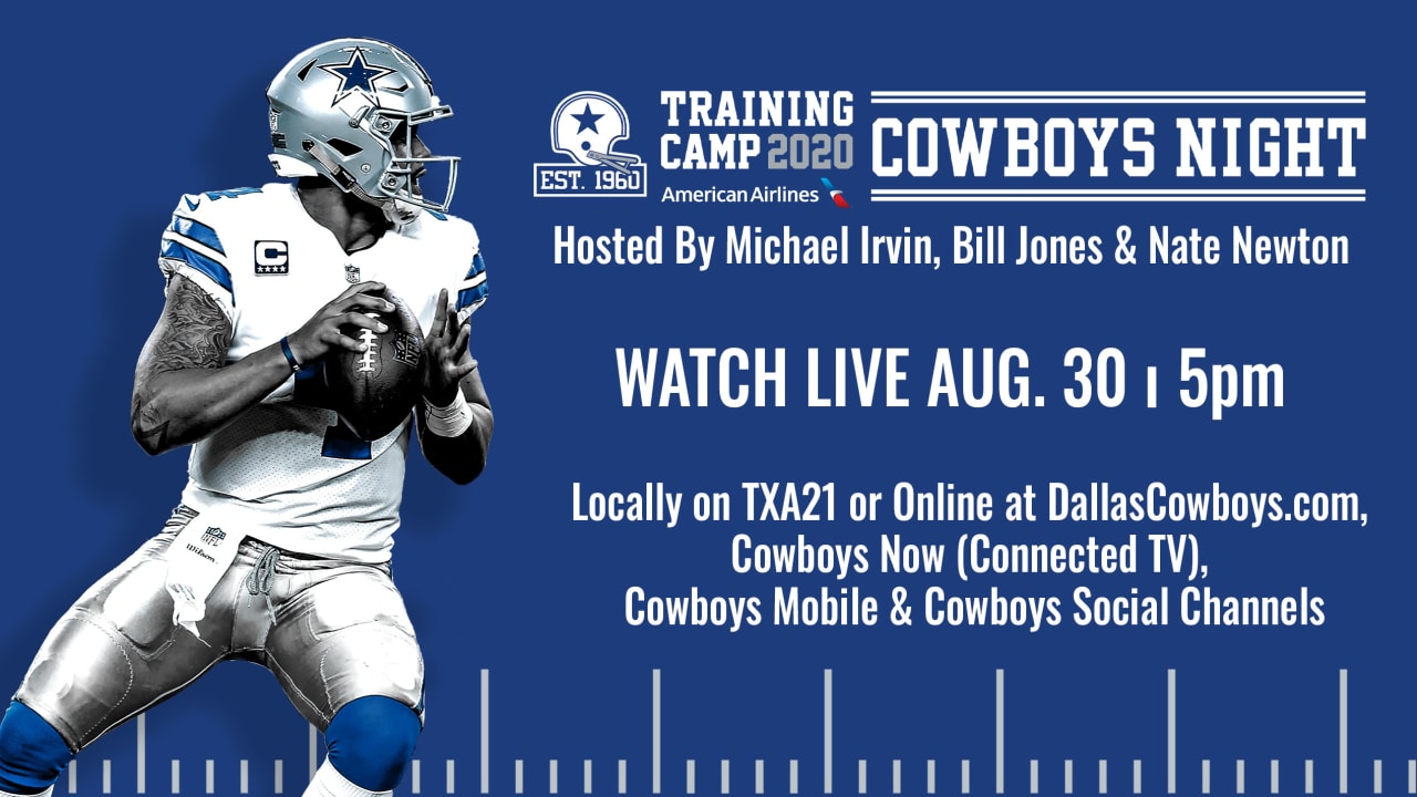 Cowboys To Air Live Practice Sunday From Stadium