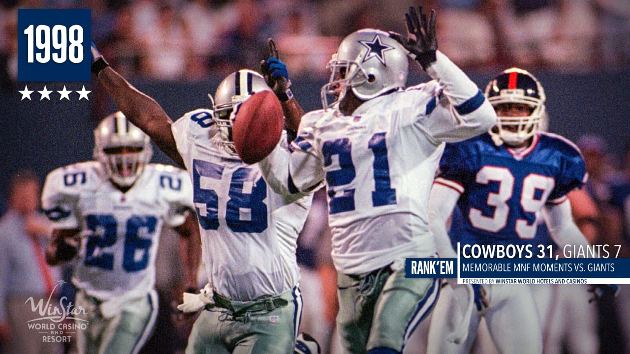 NY Giants vs. Dallas Cowboys rivalry through the years