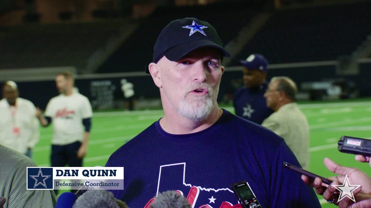 What Dan Quinn had to say after Sunday's practice