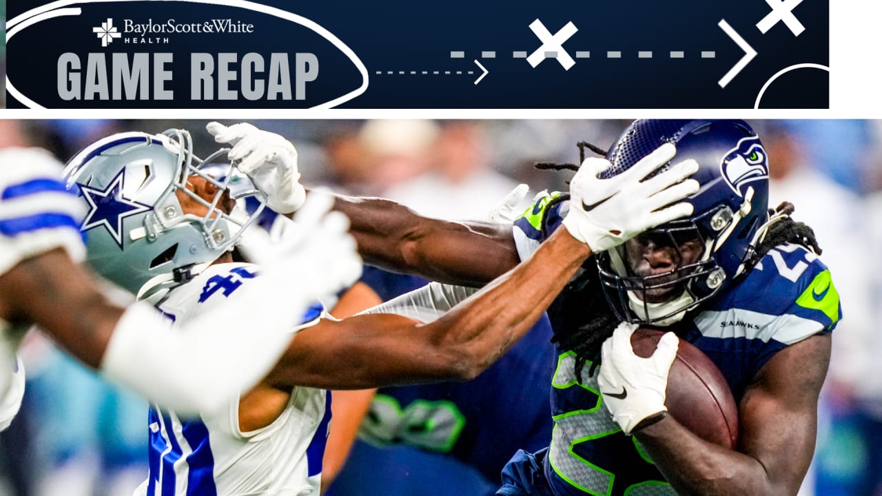 Game Recap Cowboys fall in Seattle, 2214