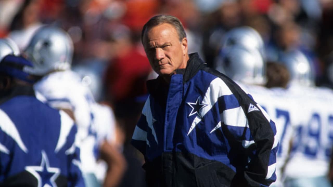 Cowboys Head Coach Barry Switzer, Super Bowl Champions, 1996.  Dallas  cowboys football team, Dallas cowboys coaches, Dallas cowboys cheerleaders