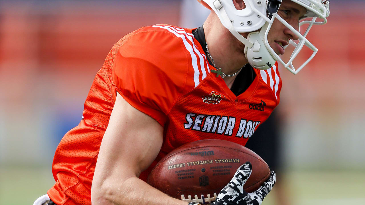 Record-setting WR Cooper Kupp having breakout week at Senior Bowl