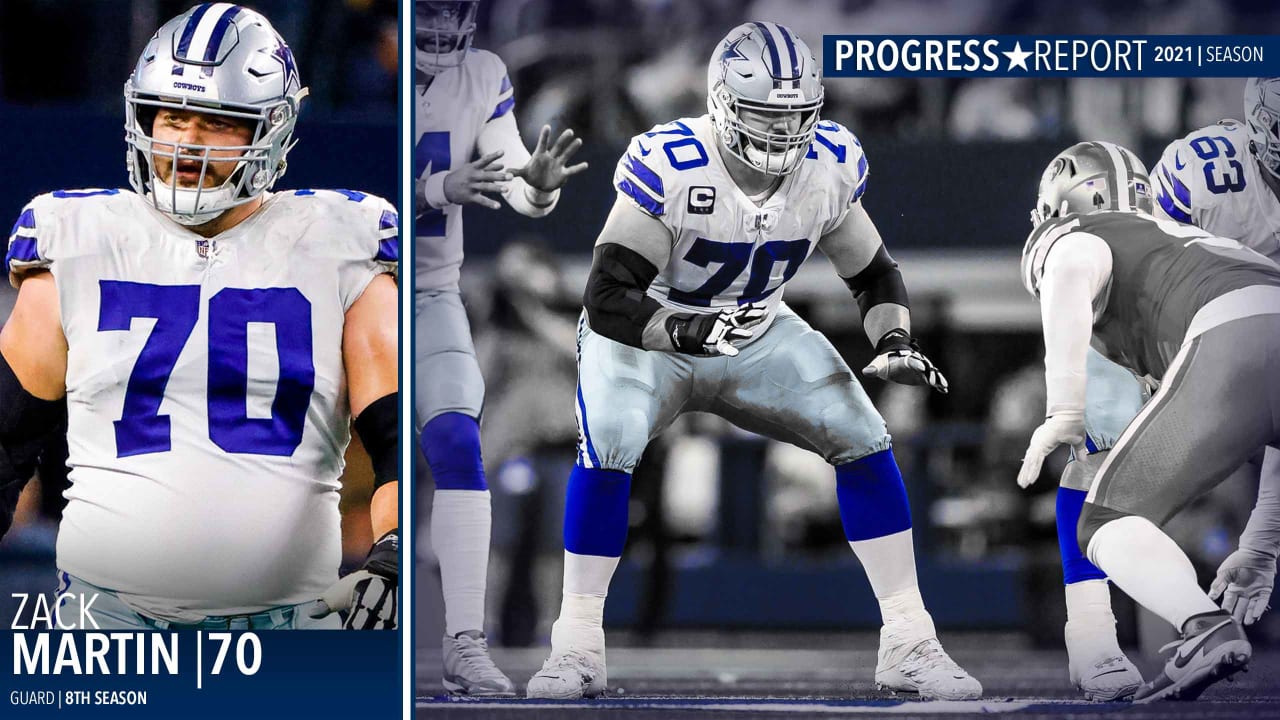 Cowboys OG Zack Martin added to injury report