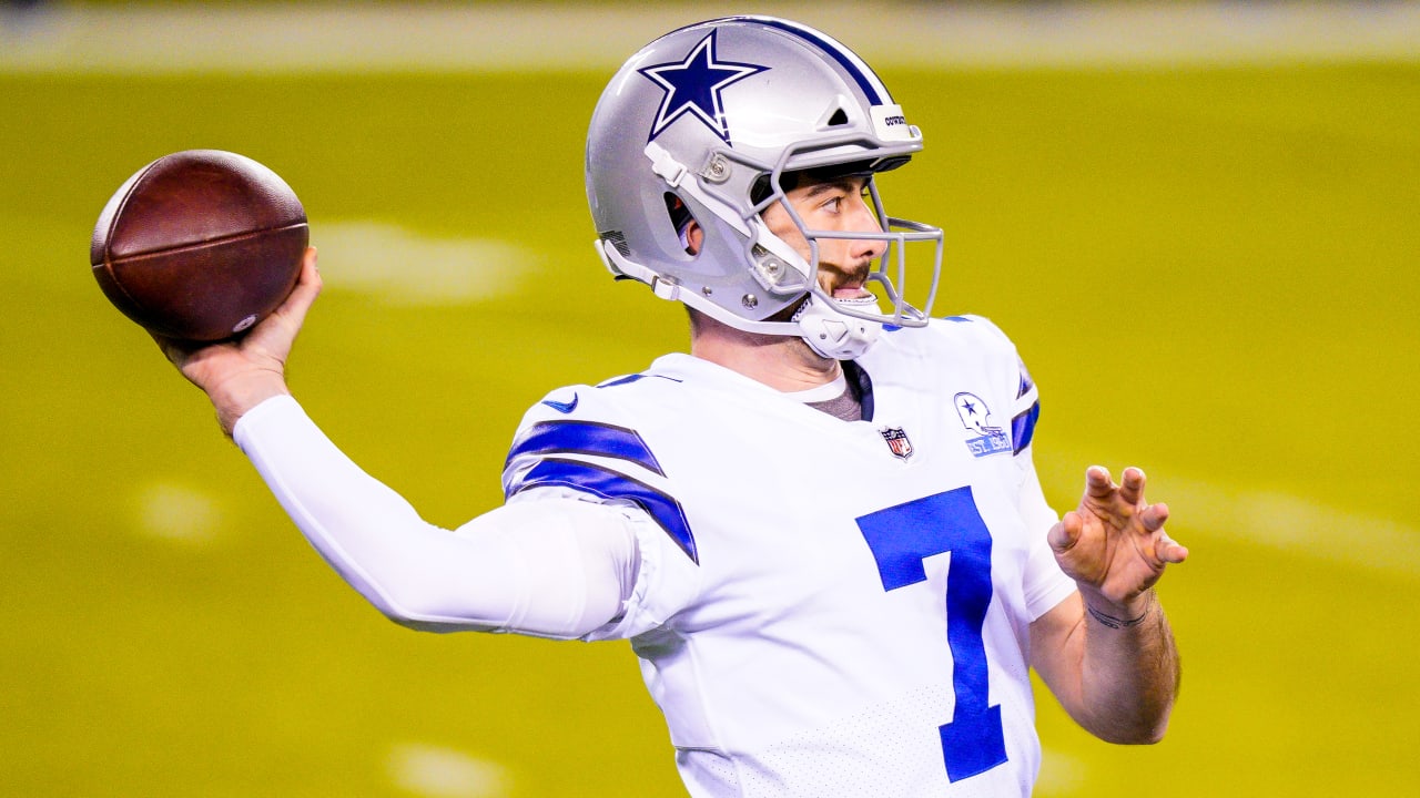 Who is Ben DiNucci? Rookie is thrust into Cowboys' QB2 role behind Andy  Dalton in wake of Dak Prescott injury 