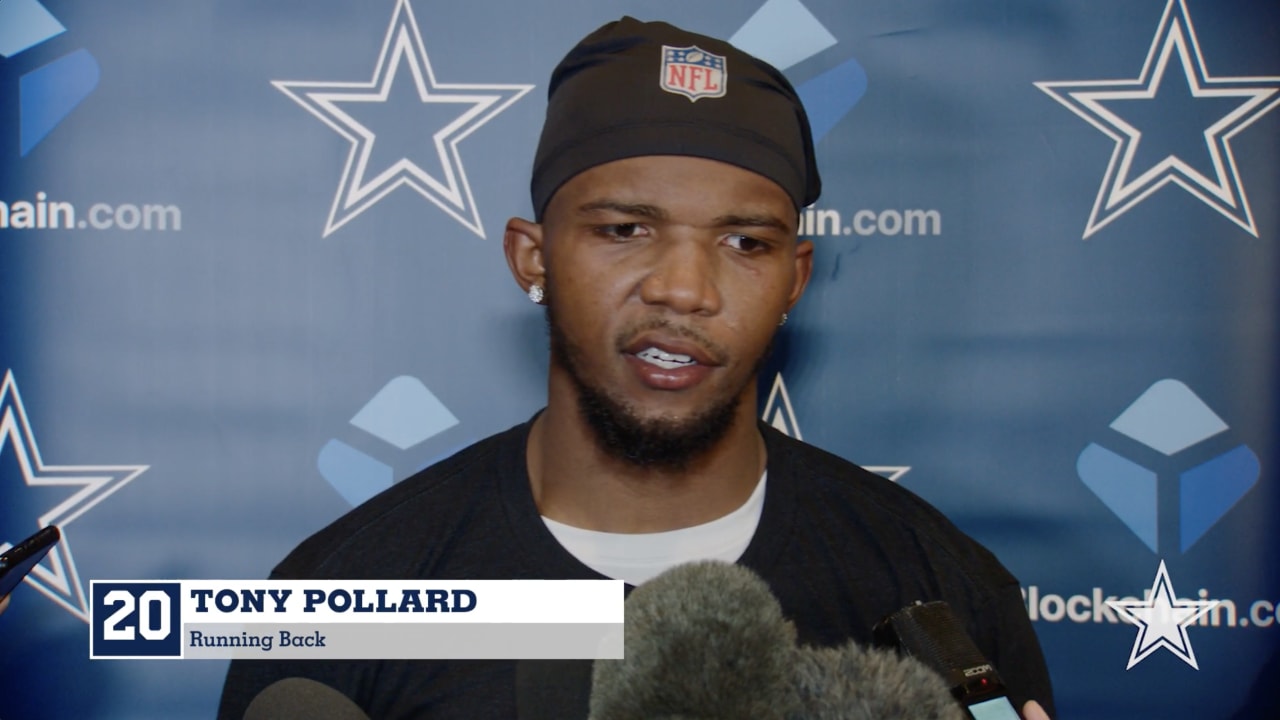 Cowboys' Tony Pollard 'very excited' to be team's starting running back:  'Ready for the challenge'