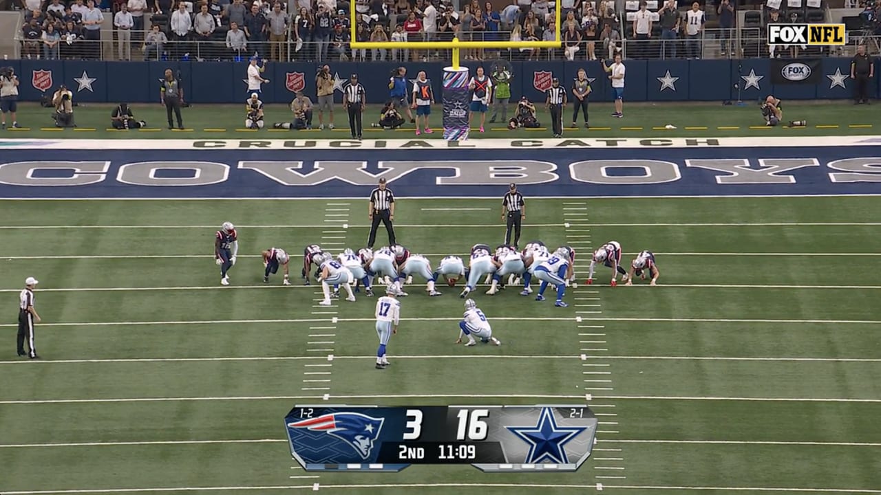 Cowboys vs. Patriots Live Streaming Scoreboard, Play-By-Play