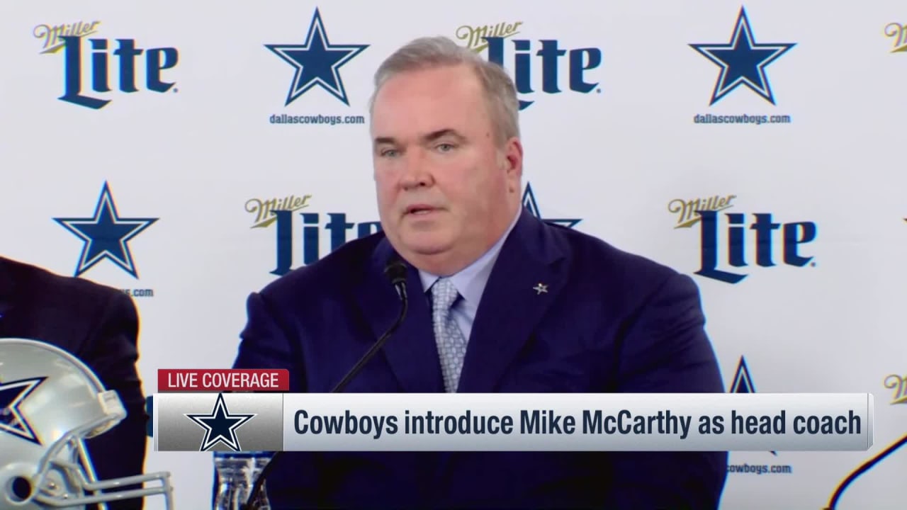 New Cowboys head coach Mike McCarthy has great answer about Dez Bryant