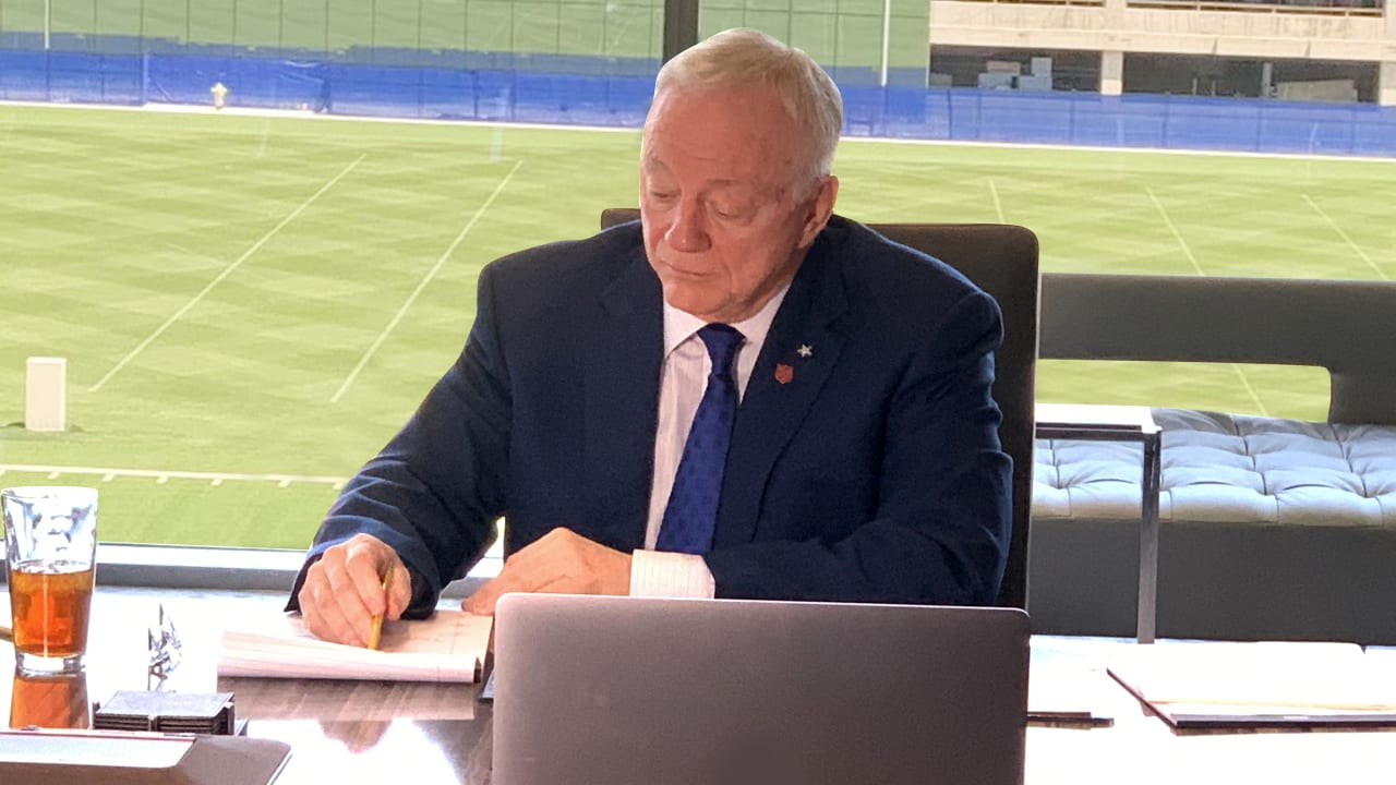 Jerry Jones Returns to Office as Cowboys ReOpen
