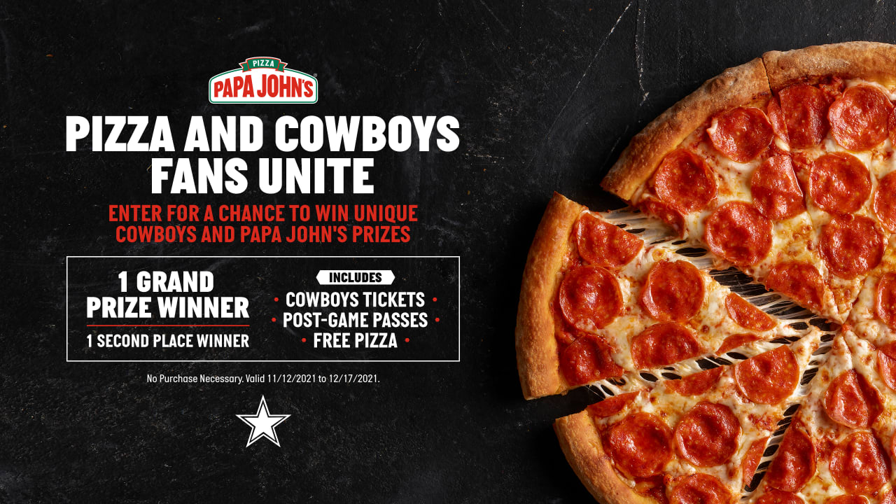 Papa Johns Sweepstakes | 2021