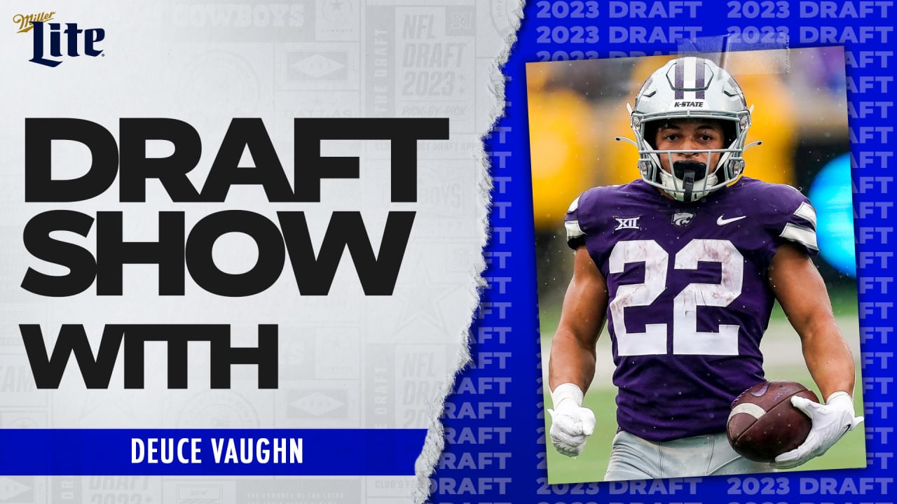 Dallas Cowboys pick Kansas State's Deuce Vaughn in 2023 NFL Draft