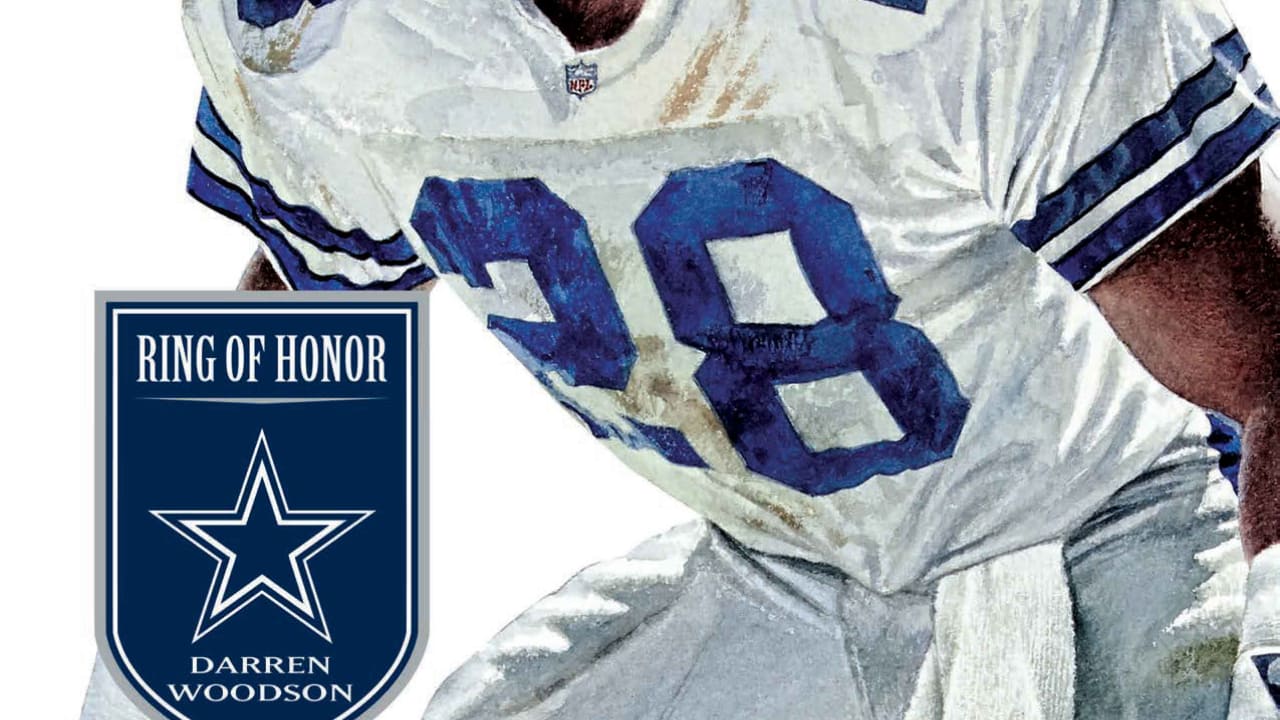 Darren Woodson Dallas Cowboys Safety by Edward Vela