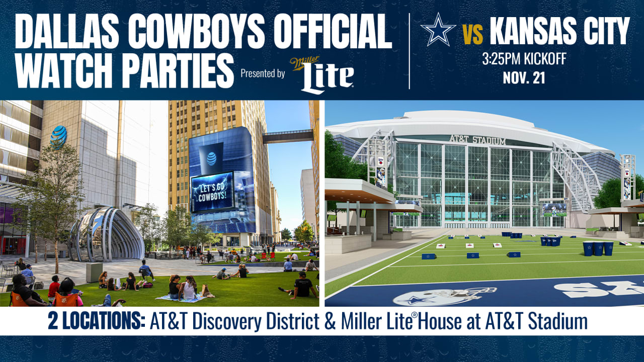 AT&T Stadium's Miller Lite House invites fans back for Cowboys-49ers watch  party