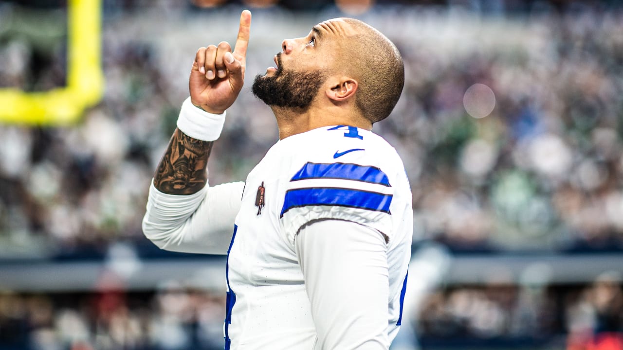 Dak Prescott, face of Cowboys' franchise, celebrates unique journey to 100  NFL starts