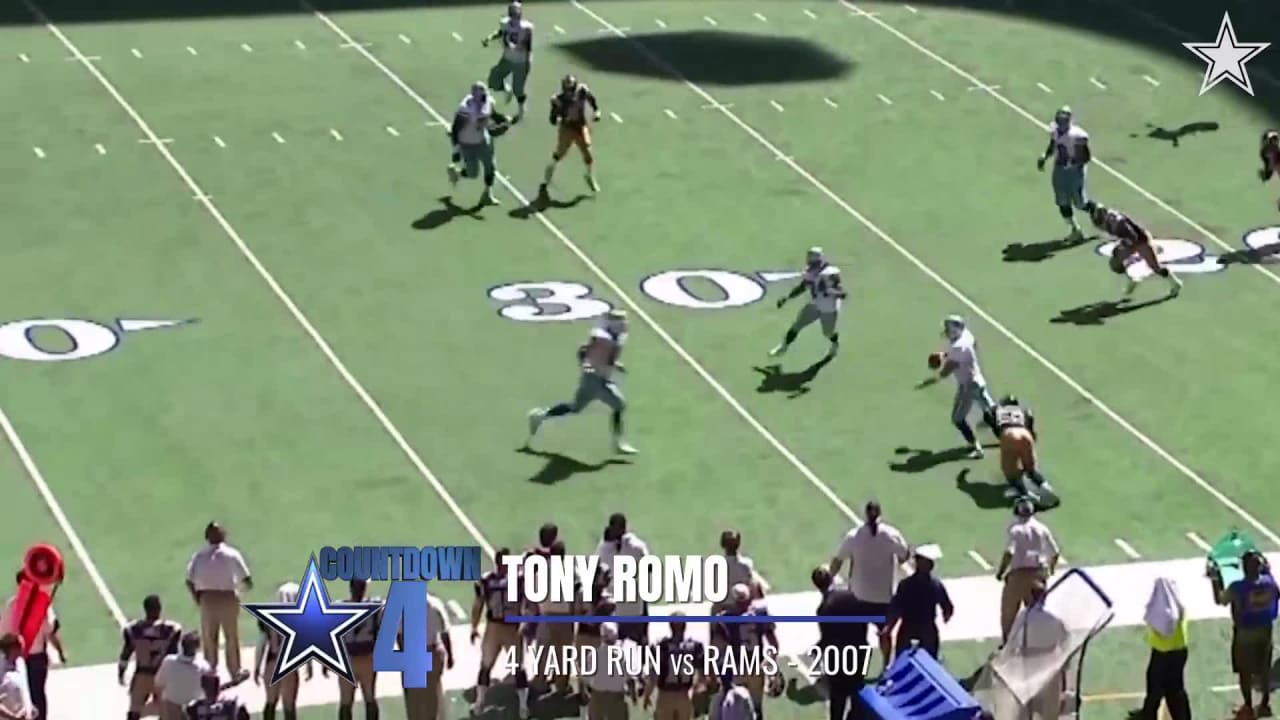 Tony Romo Leads TD Drive in His 1st Game of the Season!