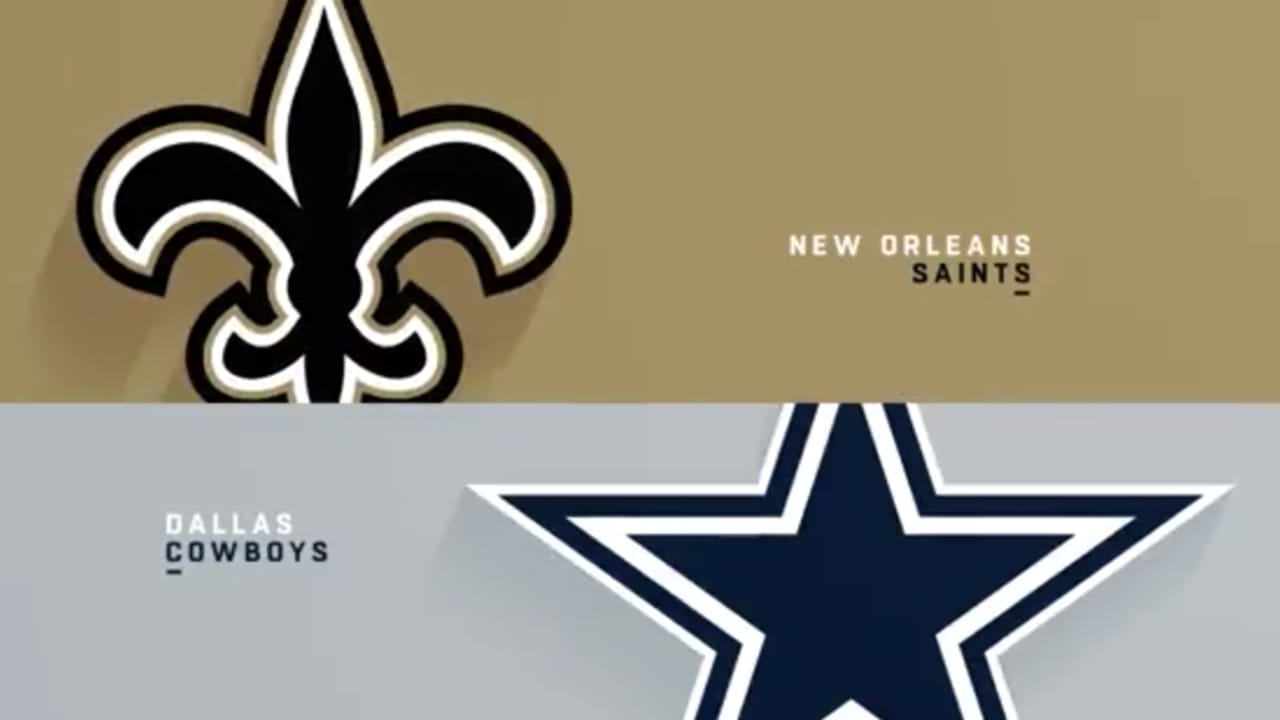 Highlights, Dallas Cowboys at New Orleans Saints 2021 NFL Week 13