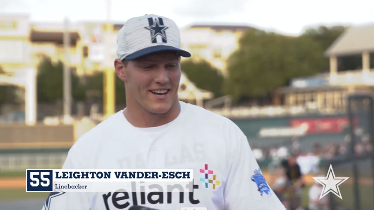 Leighton Vander Esch wins Dallas Cowboys Home Run Derby