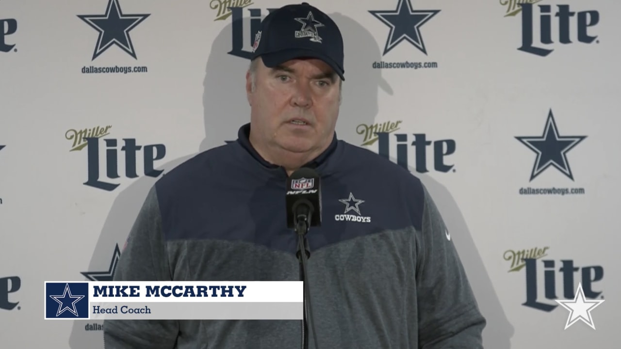 Mike McCarthy shrugs off concerns over Cowboys' record on grass