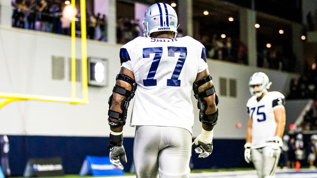 Cowboys sideline exclusive: Evaluating Tyron Smith's workload in