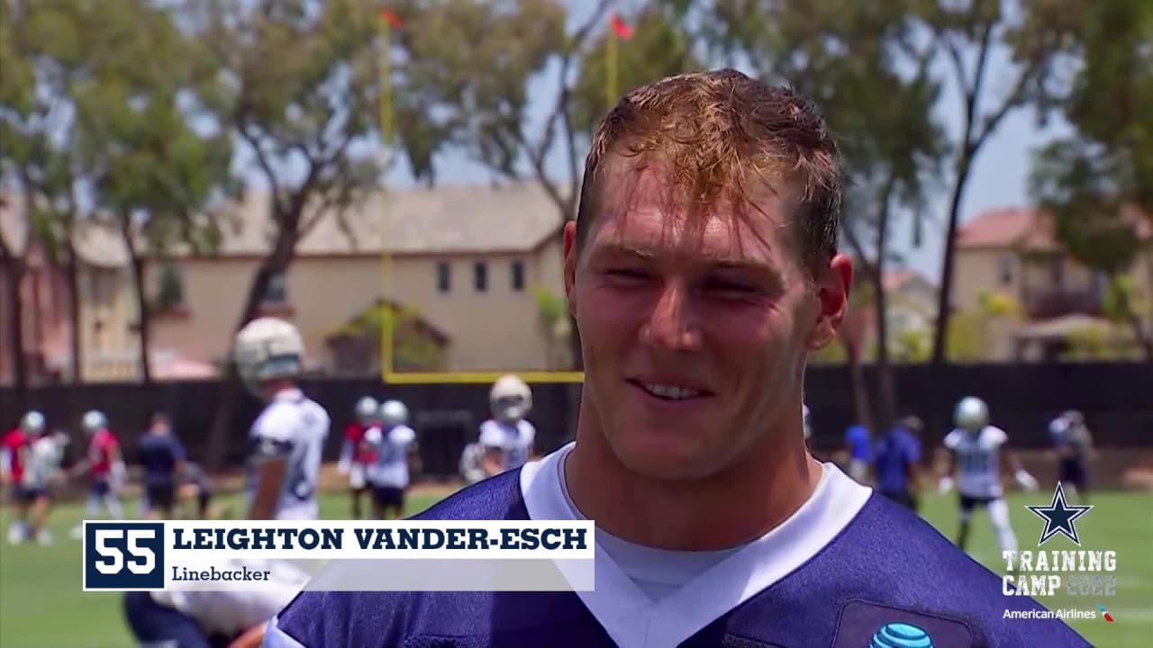 The kid is a beast': Rookie LB Leighton Vander Esch saves Cowboys