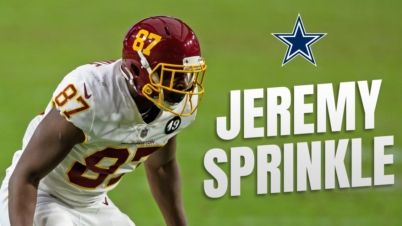 Former Washington Football Team TE Jeremy Sprinkle signs with the Dallas  Cowboys - Hogs Haven