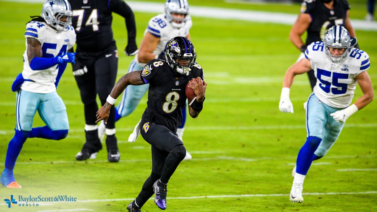 Game Recap: Ravens Run Over Cowboys, 34-17